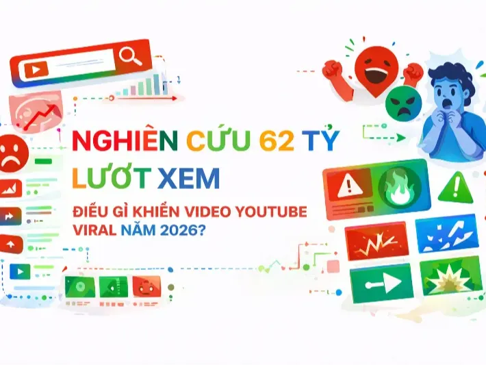 Viral trên YouTube bắt đầu từ cảm xúc, không phải thông tin